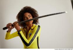 Luna Corazon Katana Master Pose